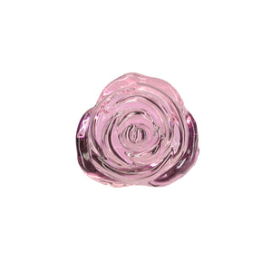 Pillow Talk Rosy Luxurious - Glas Anal Plug med Bonus Bullet