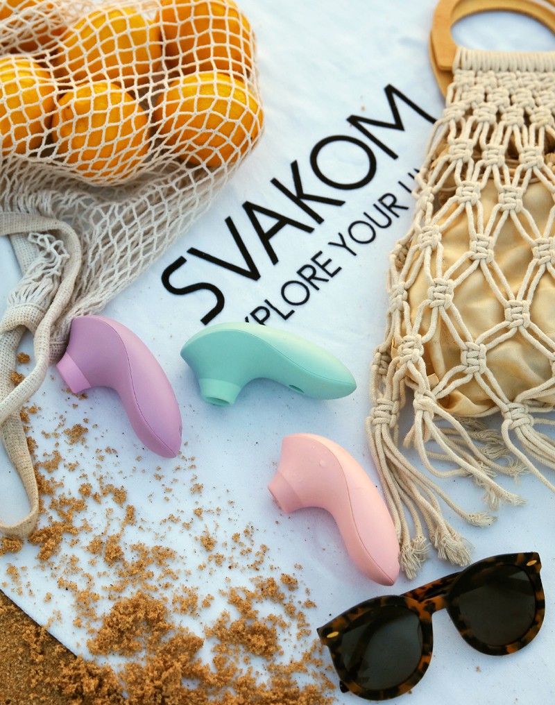 SVAKOM - Pulse Lite Neo - Air Pressure Vibrator (with App Control) - Light Pink