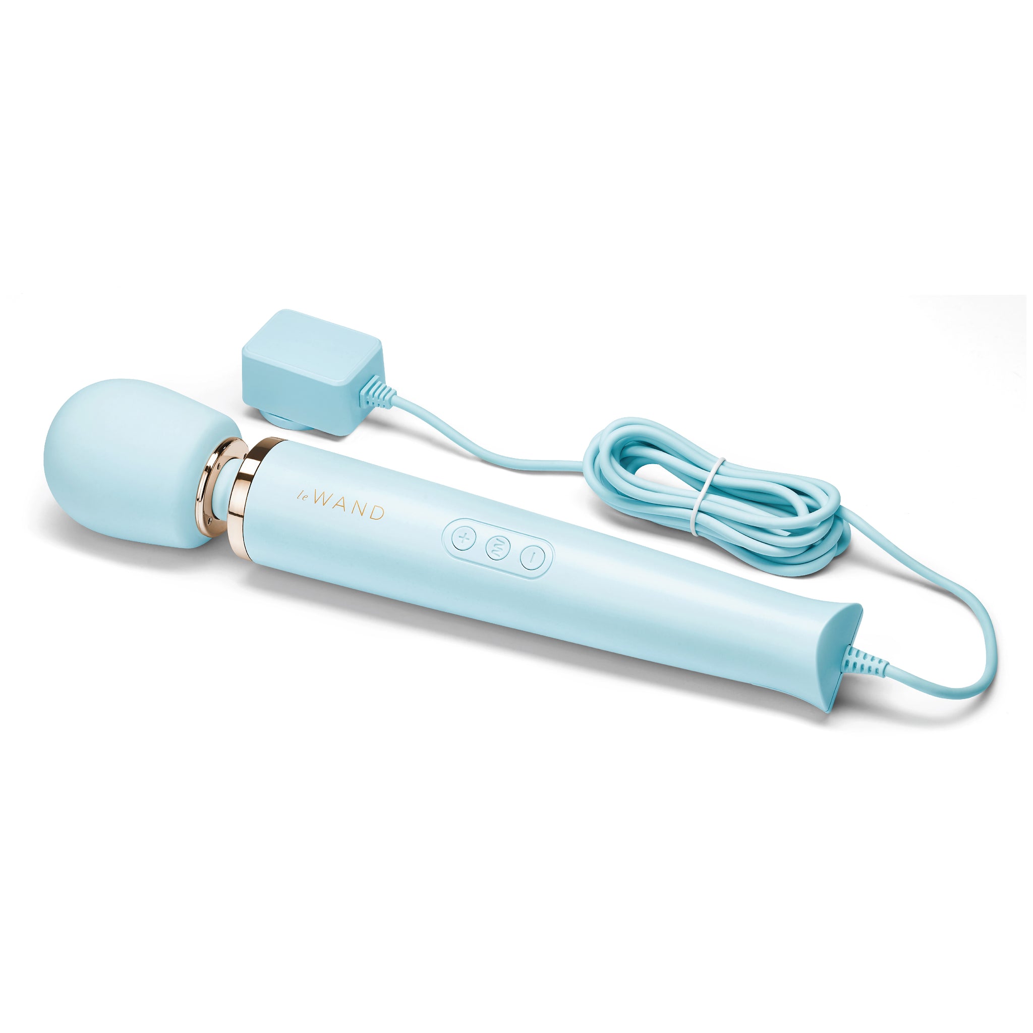 Powerful Plug-In Vibrating Massage - sky blue