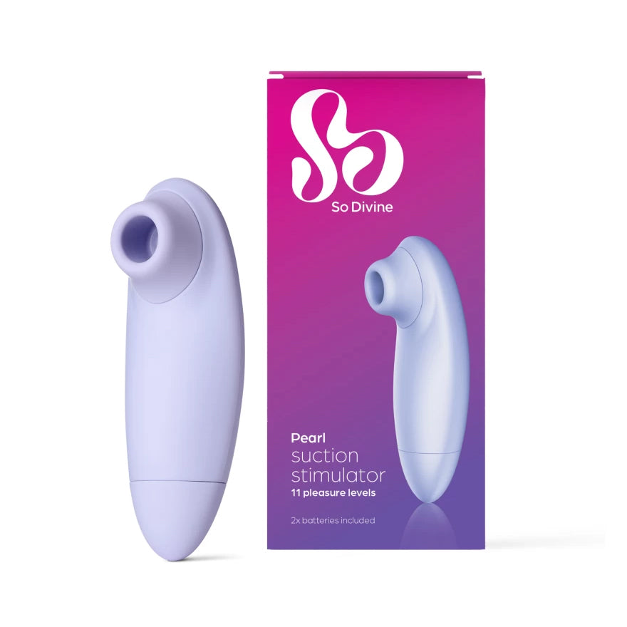 So Divine - Pearl Suction Stimulator Purple