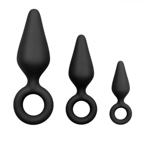 Butt plug Set with ring