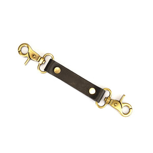 Samurai Thick Leather Wrist Cuffs