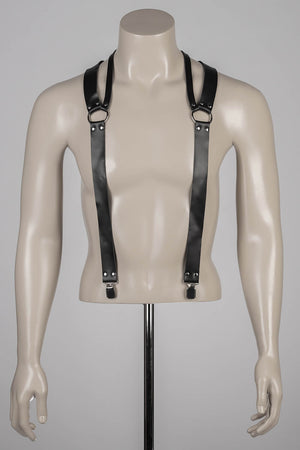 Leather suspenders Agron