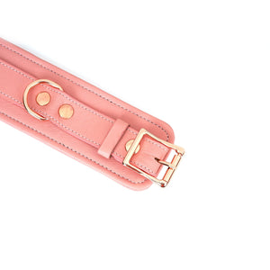 Pink Dream Leather Ankel Cuffs