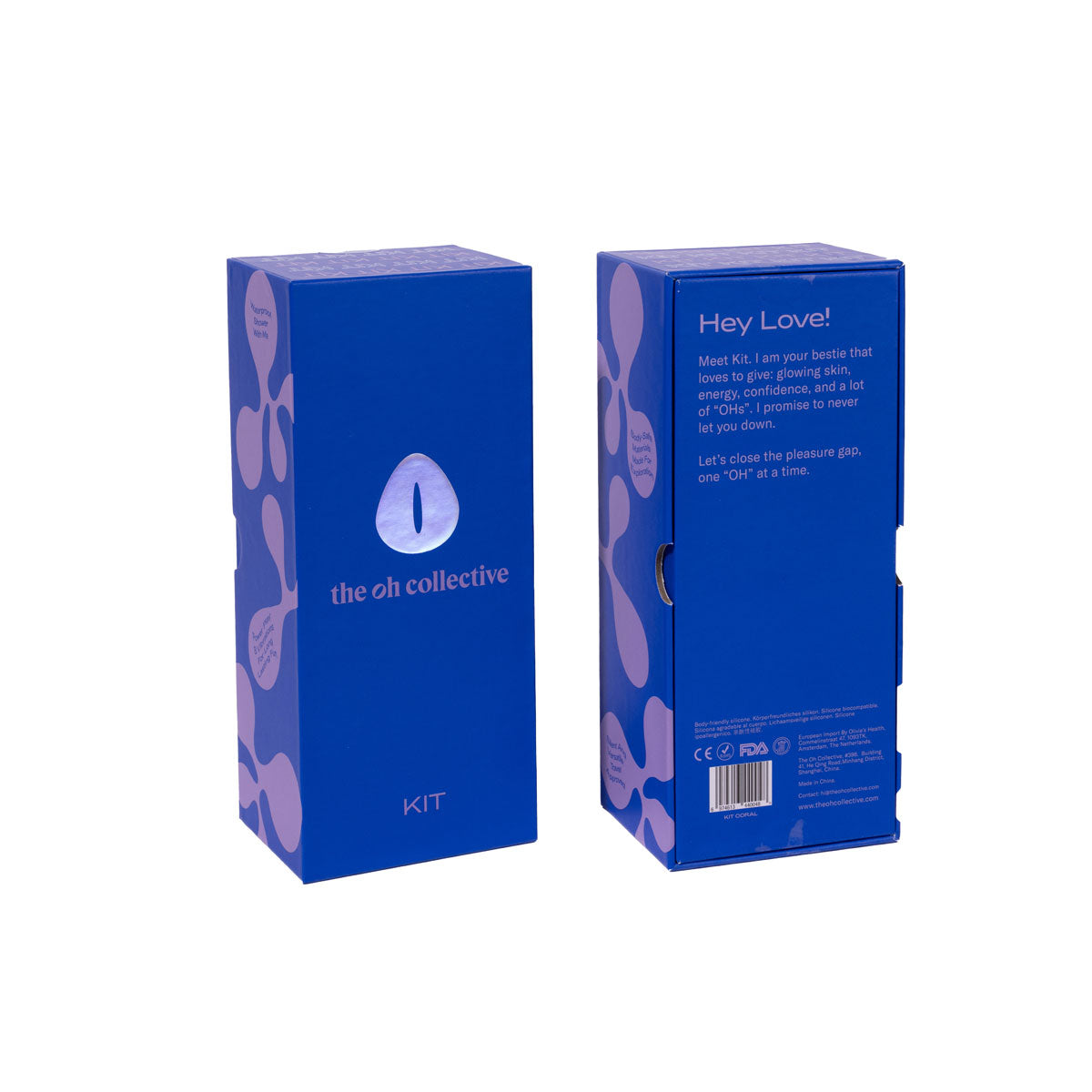 Kit Vaginal & G-Spot Vibrator Blue