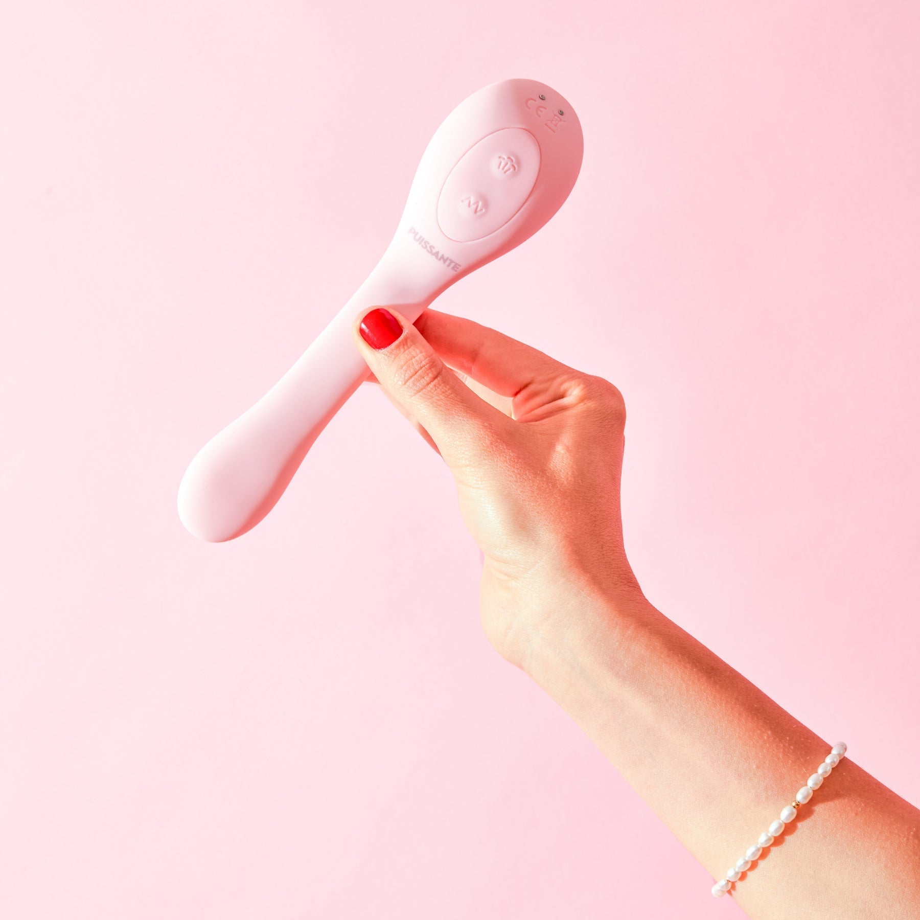 Coco Solo eller Par vibrator med Klitoris Pulsator - Rosa