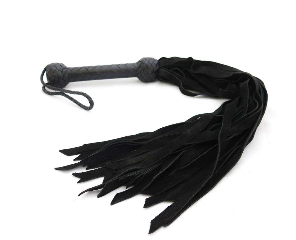 Suede Flogger, Professional- Black